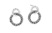 JOHN HARDY Classic Chain Interlinked Stud Earrings